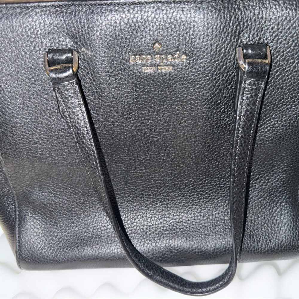 Kate Spade Black Crossbody Bag with Structured Design